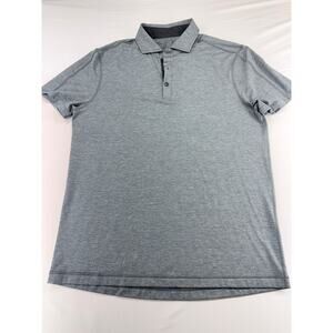 Lululemon Metal Vent Tech Polo Shirt - Heathered Grey - XL